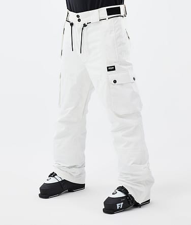 Iconic Ski Pants Men Old White