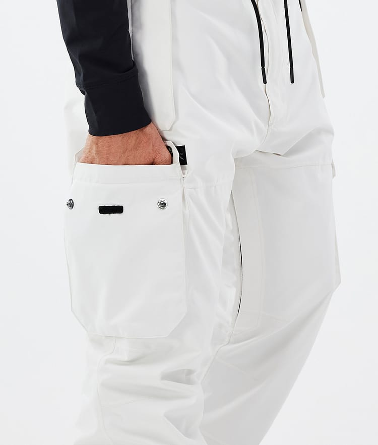 Iconic Pantaloni Snowboard Uomo Old White