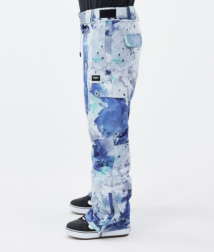 Iconic Pantalon de Snowboard Homme Spray Blue Green