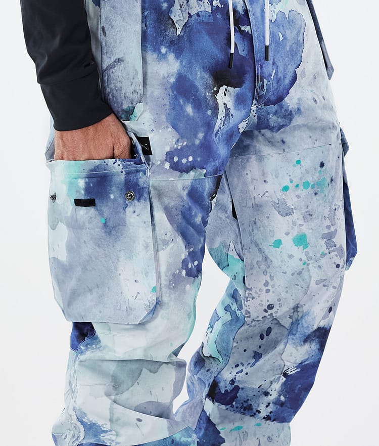 Iconic Pantalon de Ski Homme Spray Blue Green, Image 6 sur 7