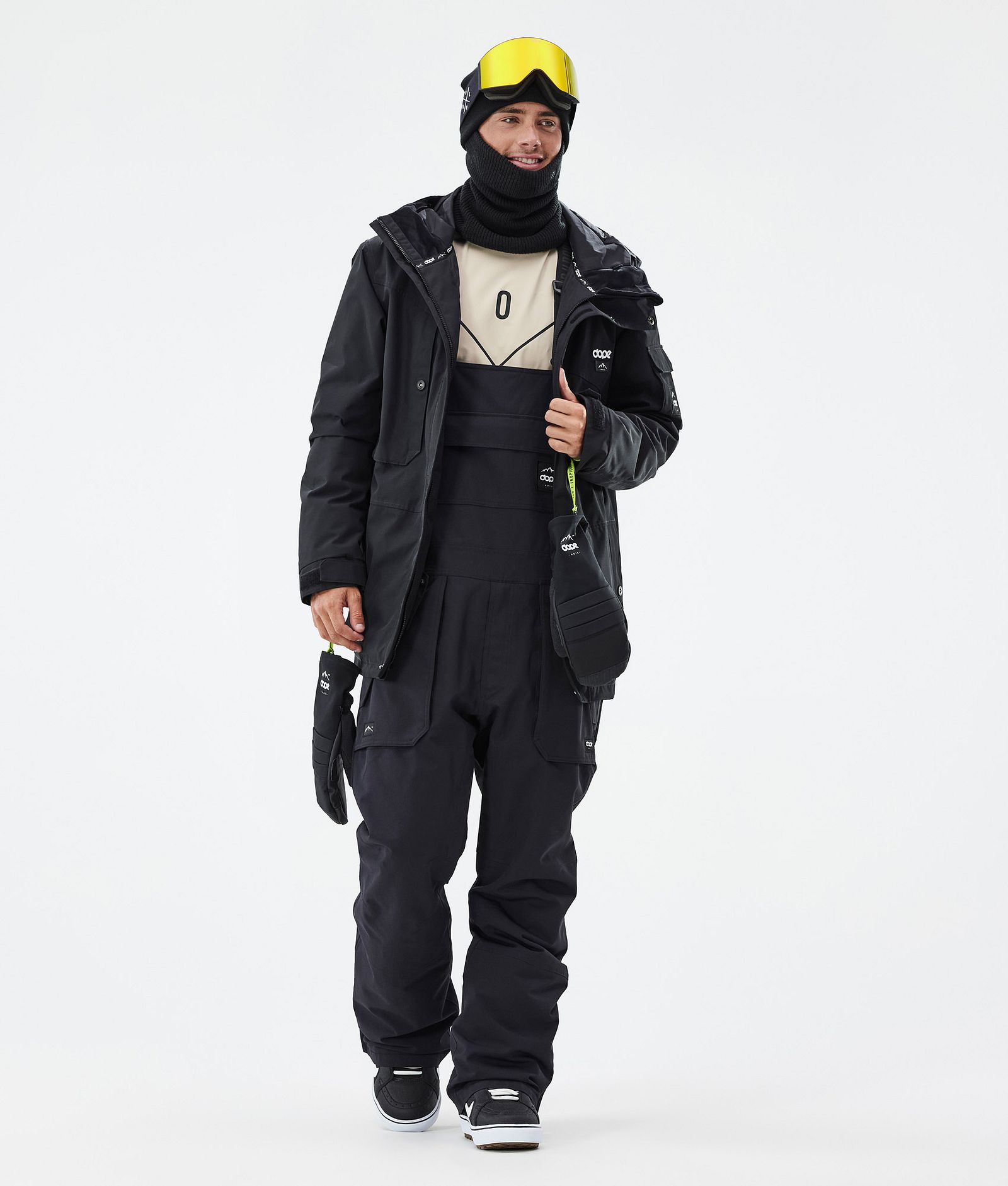 Notorious B.I.B Spodnie Snowboardowe Mężczyźni Black Renewed, Zdjęcie 2 z 7