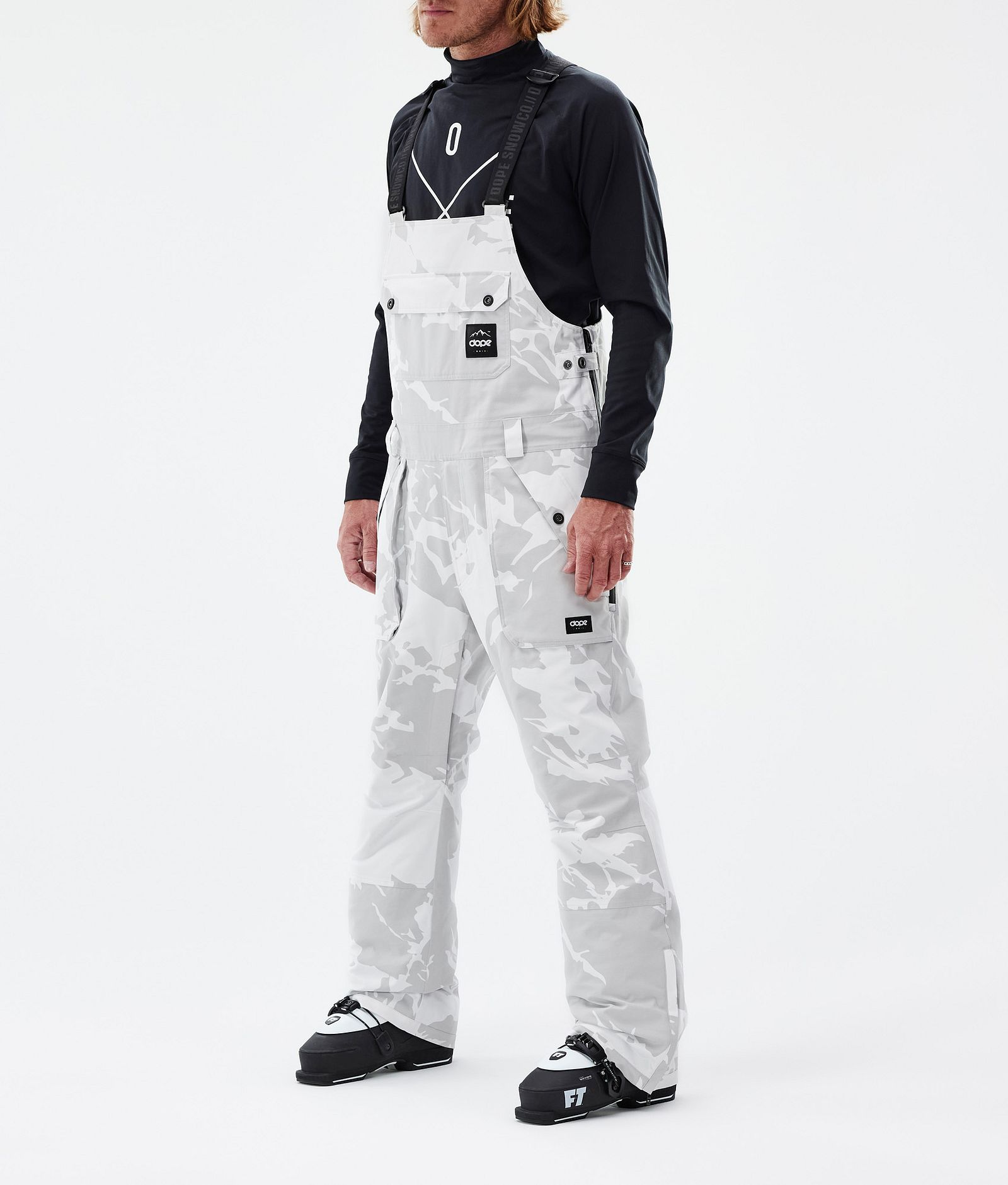 Notorious B.I.B Ski Pants Men Grey Camo, Image 1 of 7