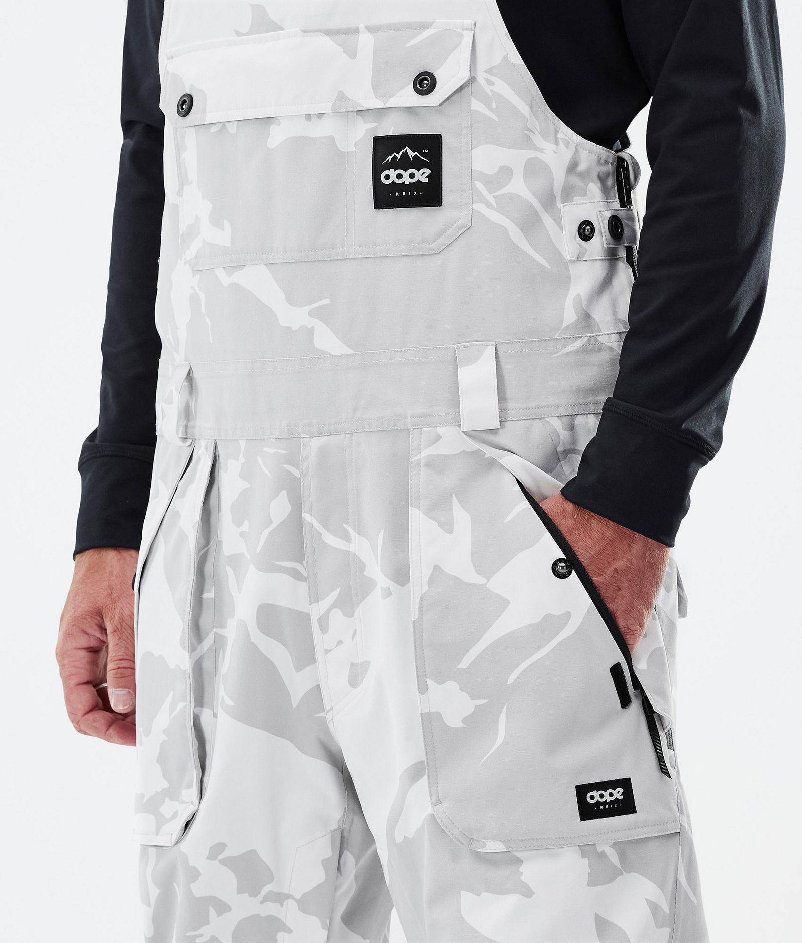 Notorious B.I.B Spodnie Snowboardowe Mężczyźni Grey Camo, Zdjęcie 5 z 7