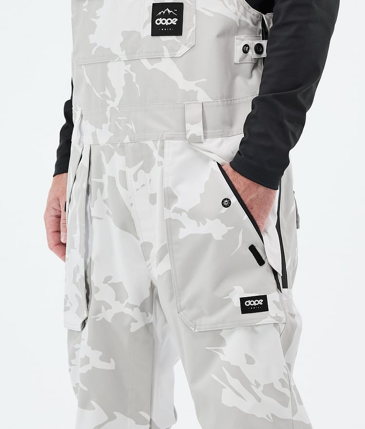 Notorious B.I.B Snowboard Pants Men Grey Camo Renewed, Image 5 of 7
