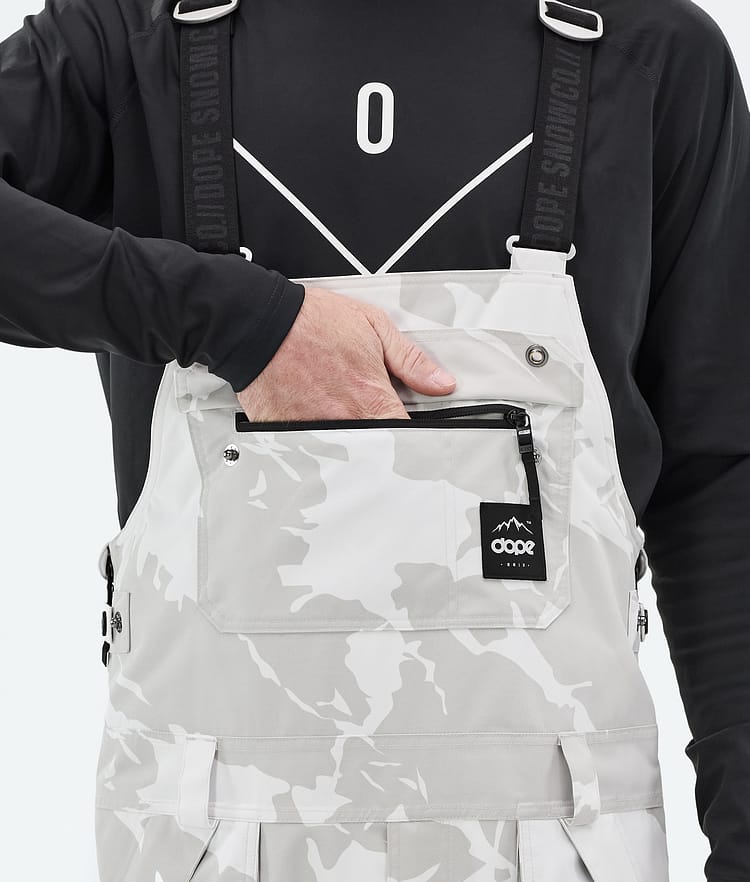 Notorious B.I.B Snowboard Pants Men Grey Camo, Image 6 of 7