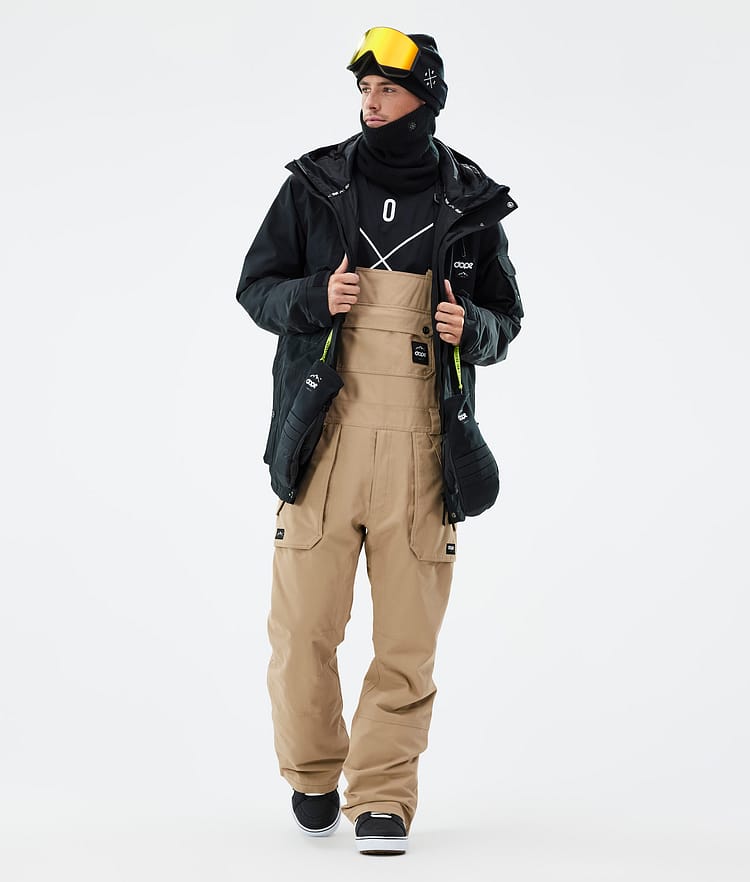 Notorious B.I.B Spodnie Snowboardowe Mężczyźni Khaki