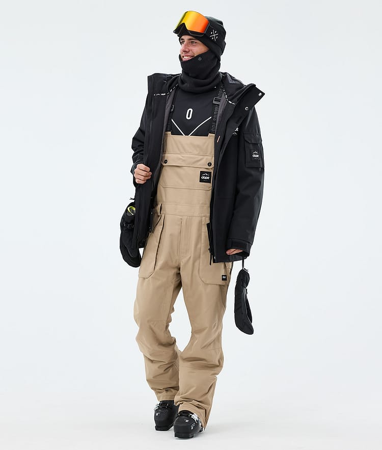 Notorious B.I.B Pantalon de Ski Homme Khaki, Image 2 of 7