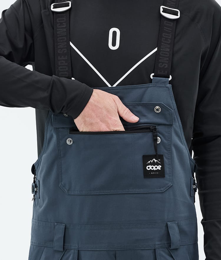 Notorious B.I.B Pantalon de Snowboard Homme Metal Blue, Image 6 sur 7