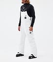 Notorious B.I.B Pantalon de Ski Homme Old White