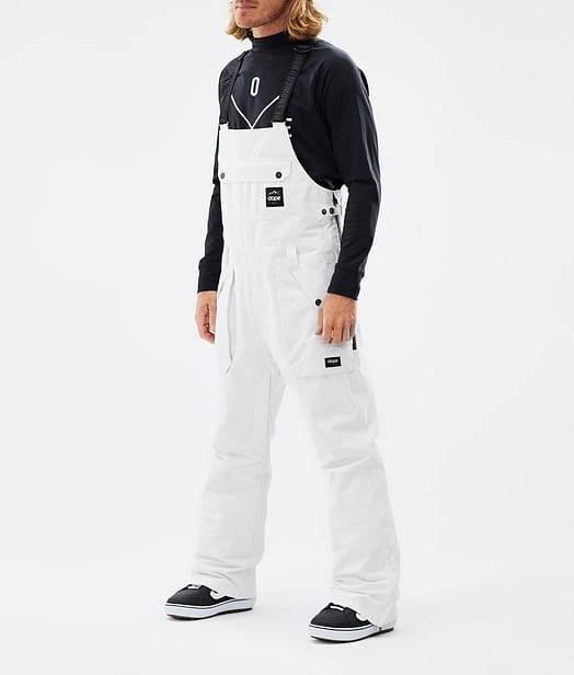 Notorious B.I.B Pantalon de Snowboard Homme Old White