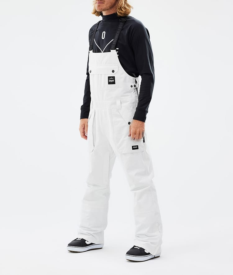 Notorious B.I.B Spodnie Snowboardowe Mężczyźni Old White, Zdjęcie 1 z 7