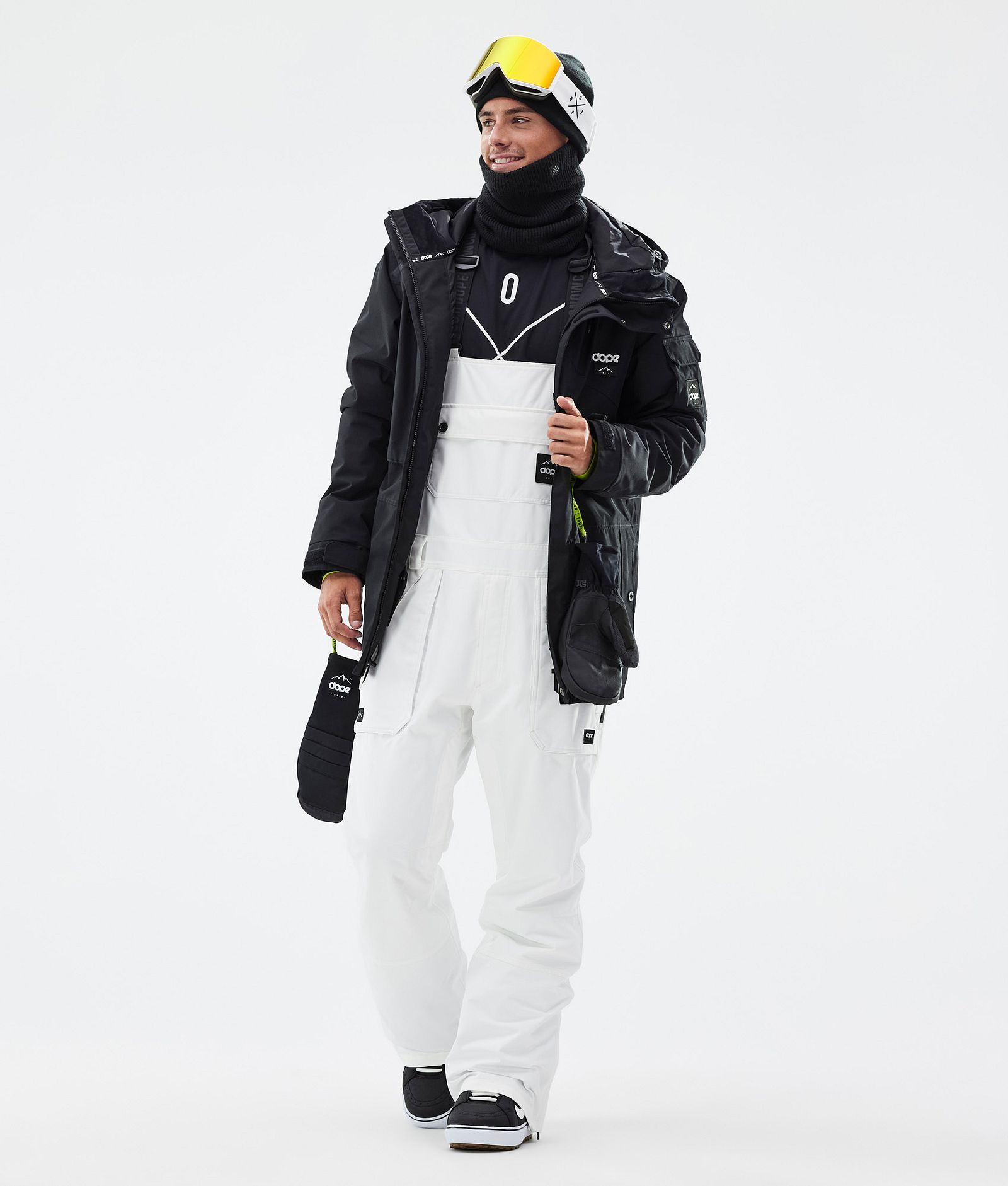 Notorious B.I.B Spodnie Snowboardowe Mężczyźni Old White, Zdjęcie 2 z 7