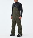 Dope Notorious B.I.B Lyžařské Kalhoty Pánské Olive Green