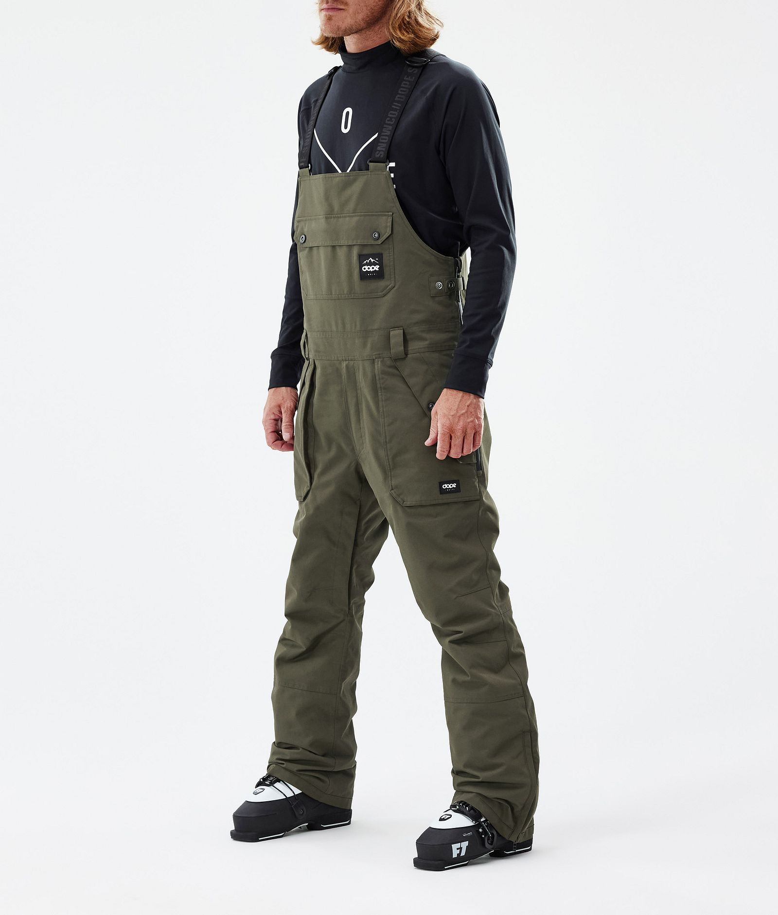 Notorious B.I.B Pantaloni Sci Uomo Olive Green, Immagine 1 di 7