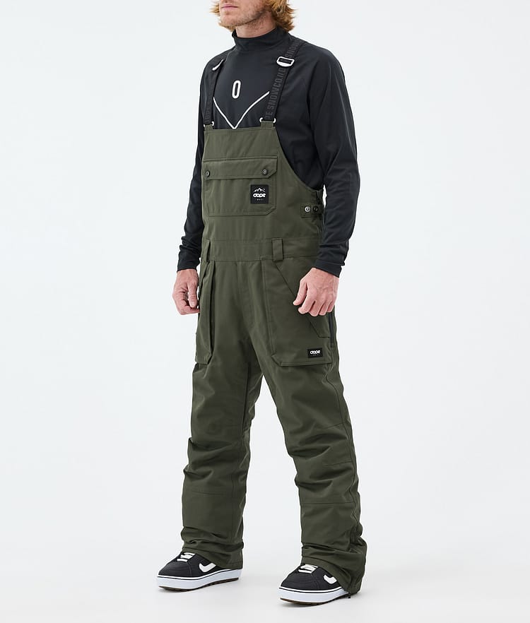 Notorious B.I.B Pantalon de Snowboard Homme Olive Green, Image 1 sur 7