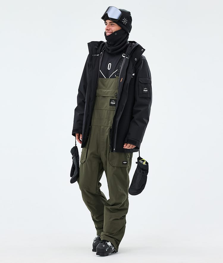 Notorious B.I.B Ski Pants Men Olive Green, Image 2 of 7