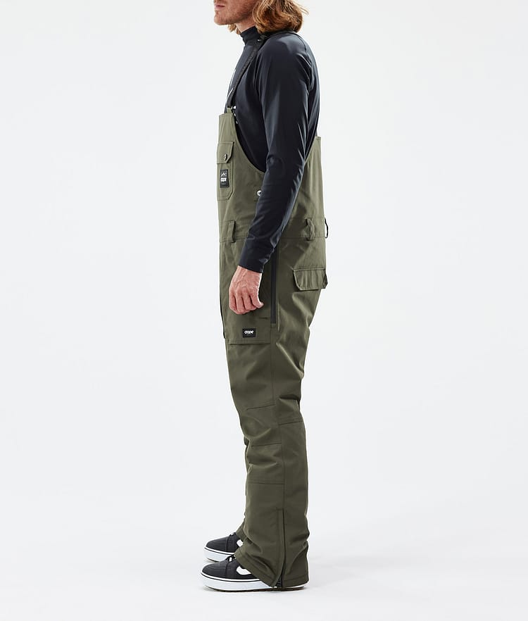 Notorious B.I.B Pantalon de Snowboard Homme Olive Green, Image 3 sur 7