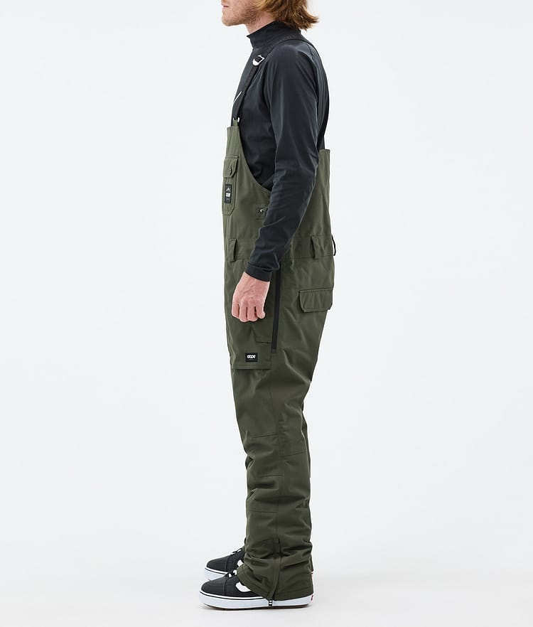 Notorious B.I.B Pantalon de Snowboard Homme Olive Green, Image 3 sur 7