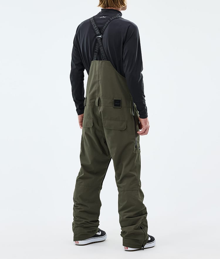 Notorious B.I.B Snowboard Pants Men Olive Green Renewed, Image 4 of 7