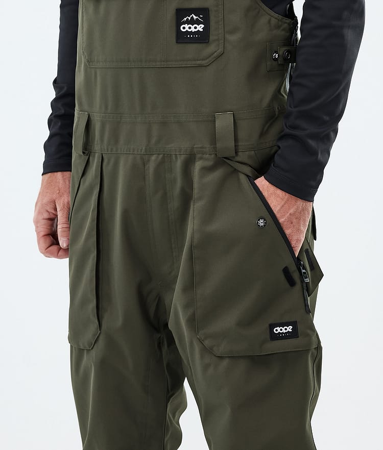 Notorious B.I.B Snowboard Pants Men Olive Green Renewed, Image 5 of 7