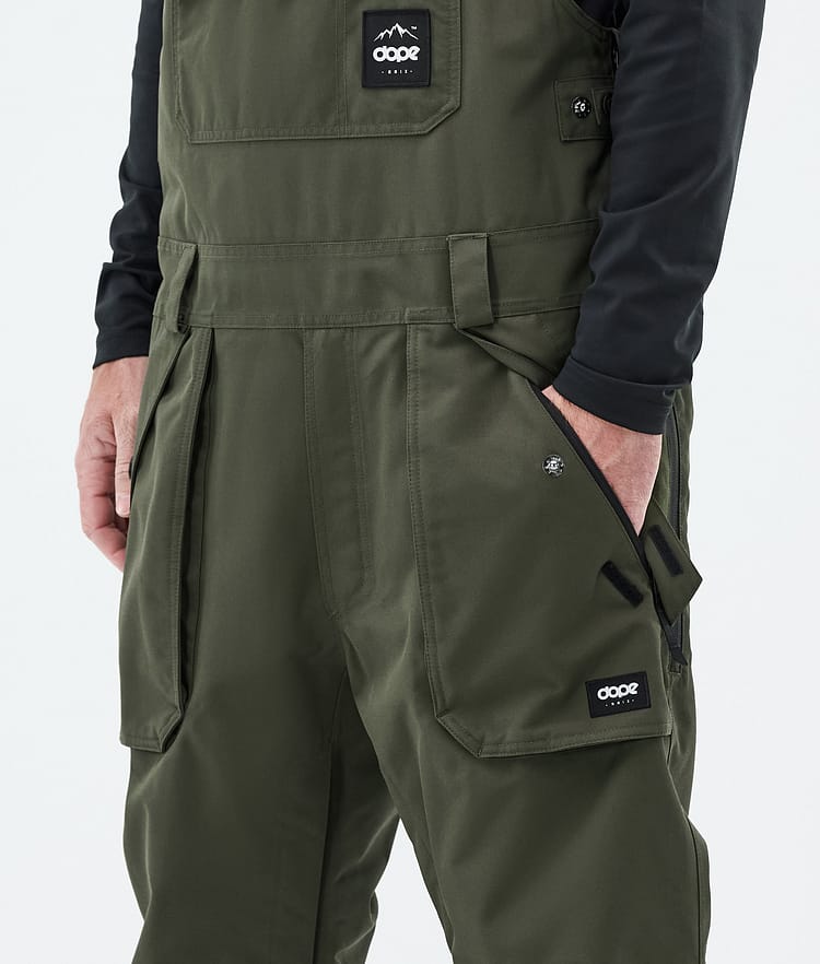 Notorious B.I.B Pantalon de Snowboard Homme Olive Green, Image 5 sur 7