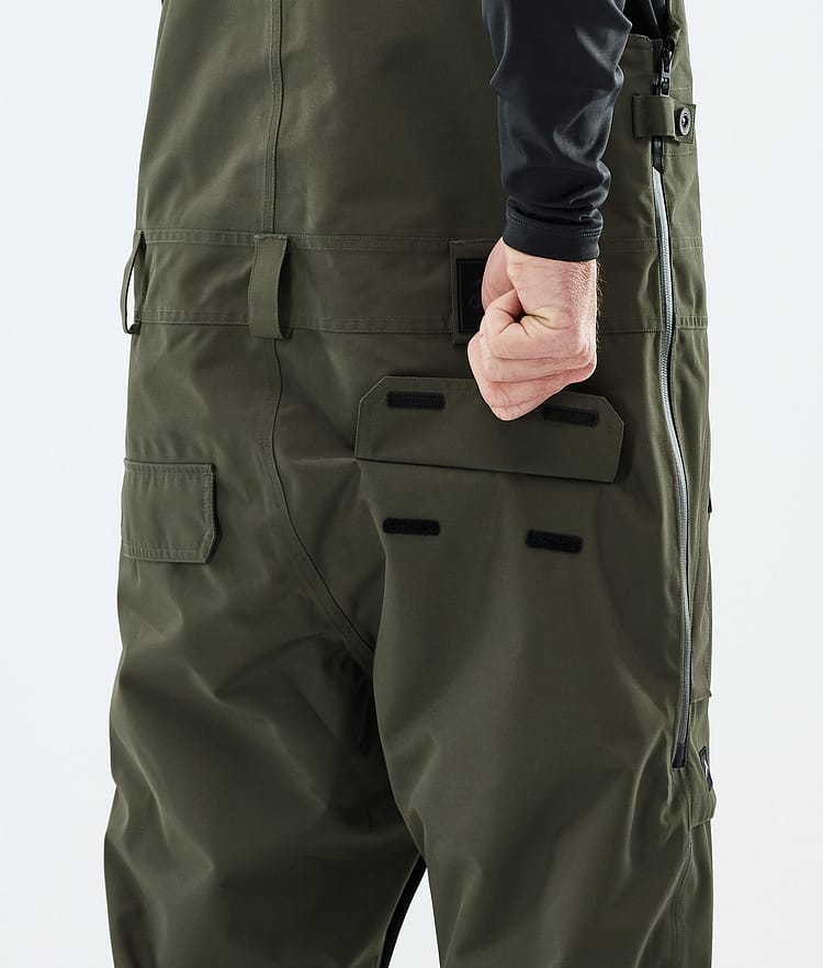 Notorious B.I.B Snowboard Pants Men Olive Green Renewed, Image 7 of 7