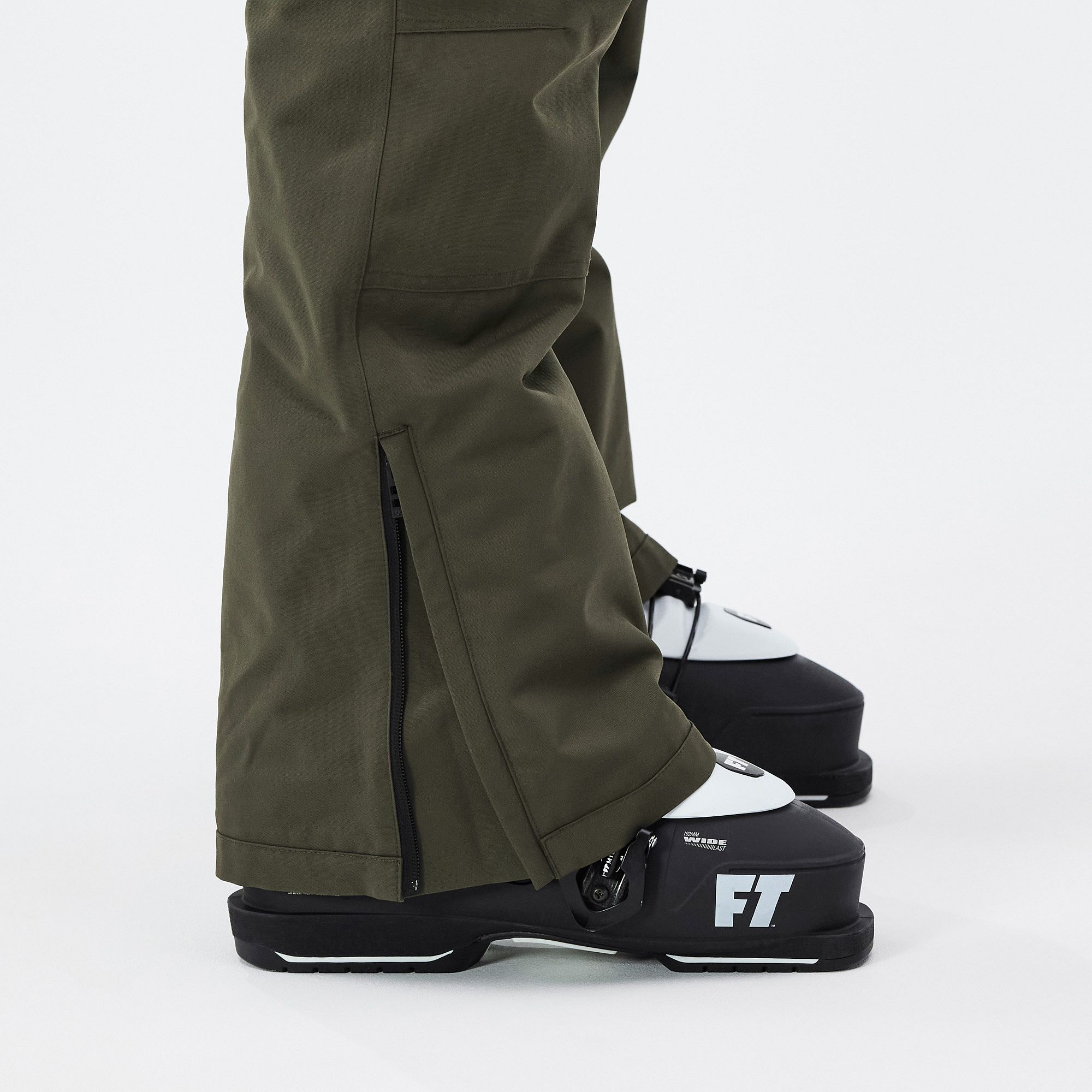Dope Notorious B.I.B Ski Pants Men Olive Green | Dopesnow.com