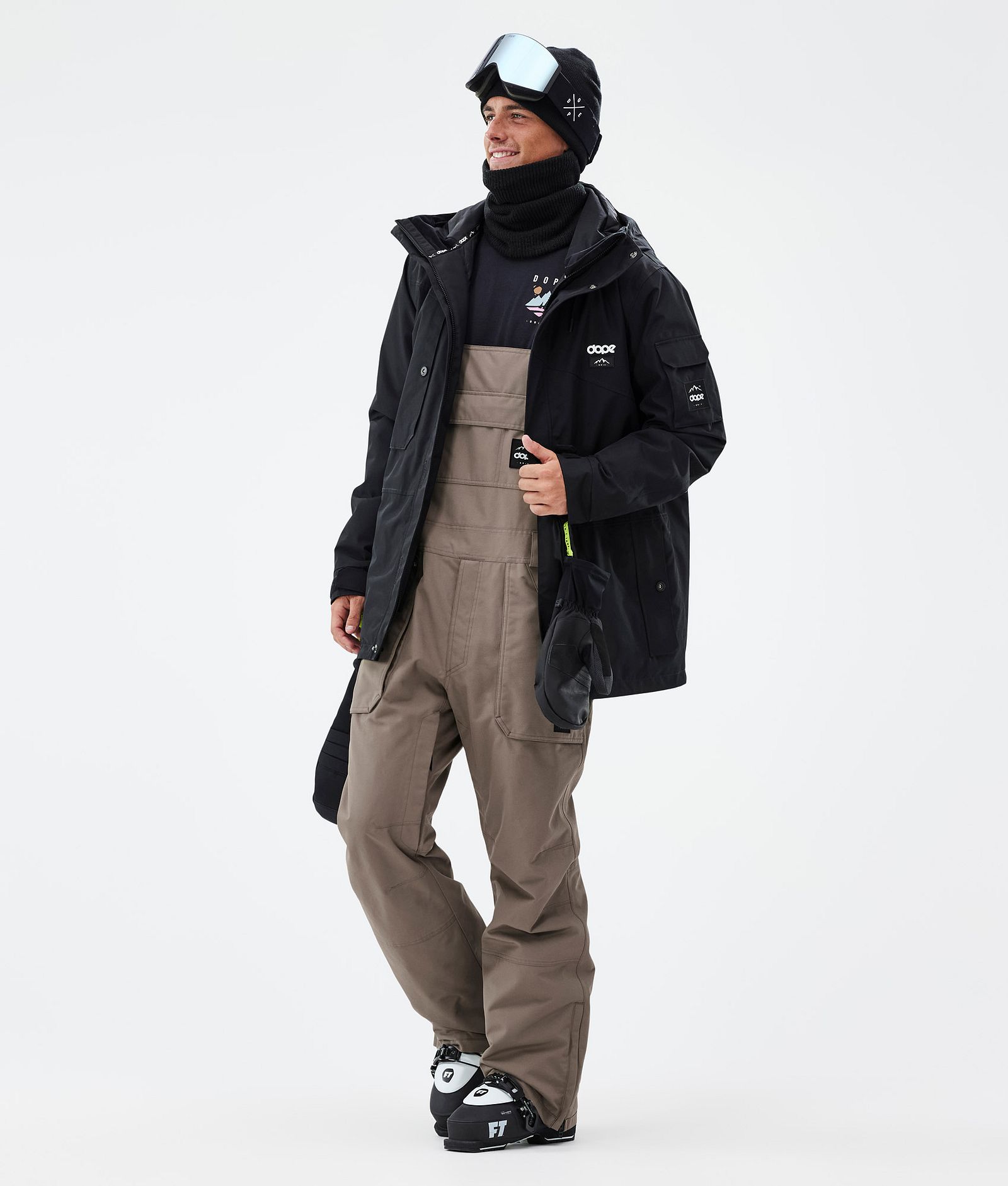 Notorious B.I.B Pantalon de Ski Homme Walnut, Image 2 sur 7