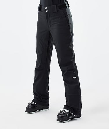 Women's Skiwear - Ski Pants in Black Faded