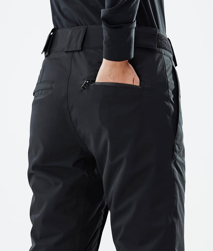 Con W Pantalon de Ski Femme Black