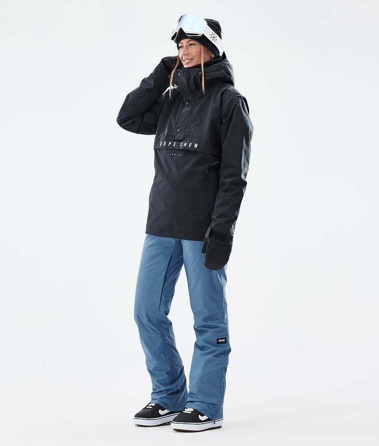 Con W Snowboardhose Damen Blue Steel