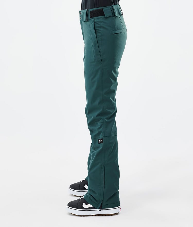 Con W Pantalones Snowboard Mujer Bottle Green, Image 3 of 6