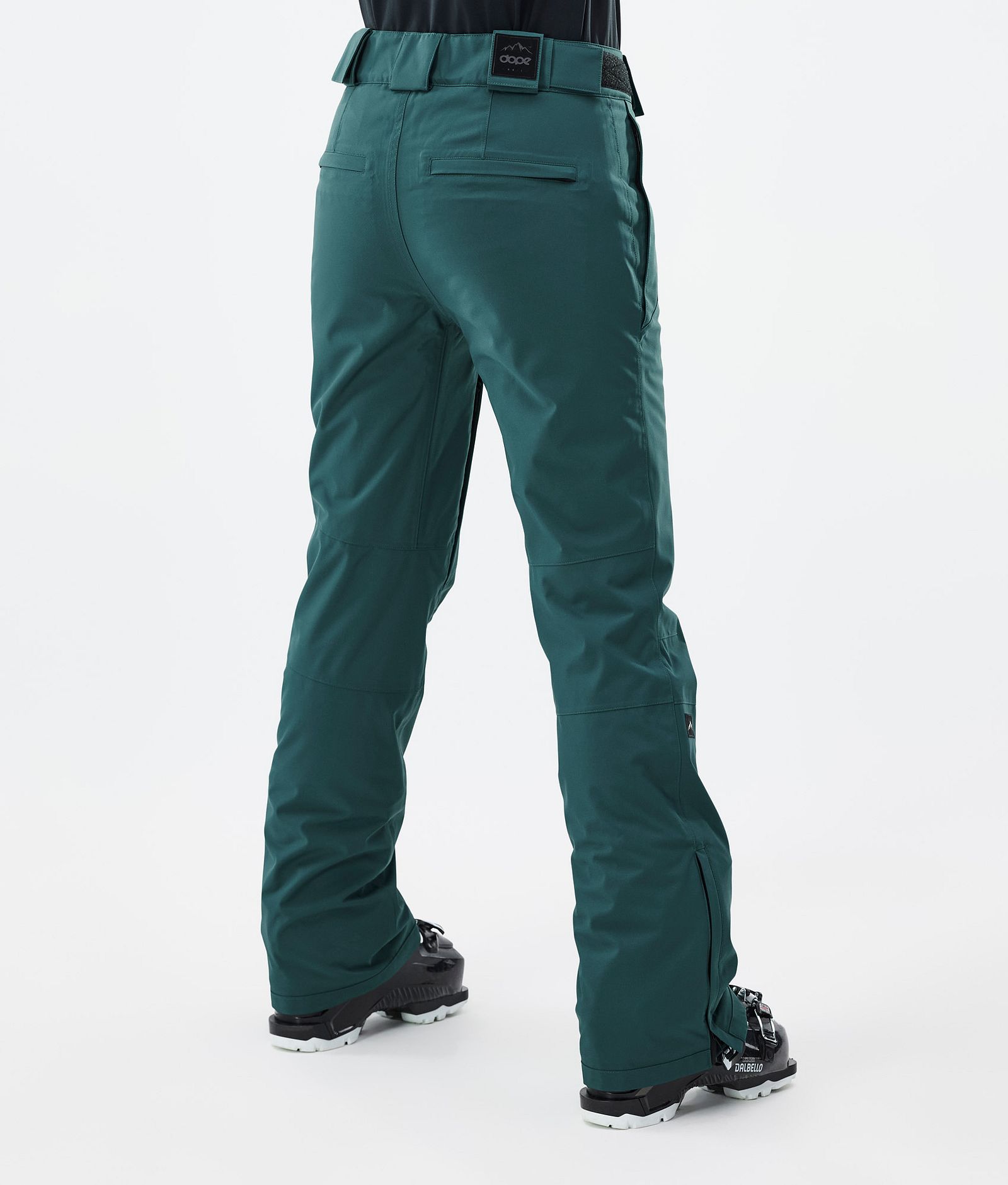 Con W Pantalon de Ski Femme Bottle Green, Image 4 sur 6