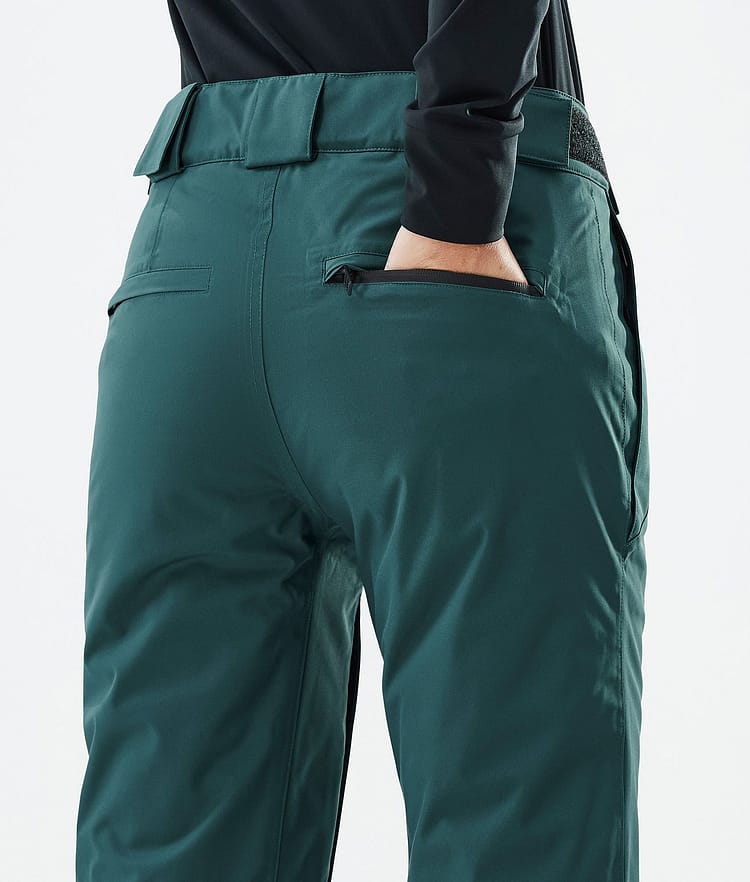 Con W Skibukser Dame Bottle Green, Image 6 of 6