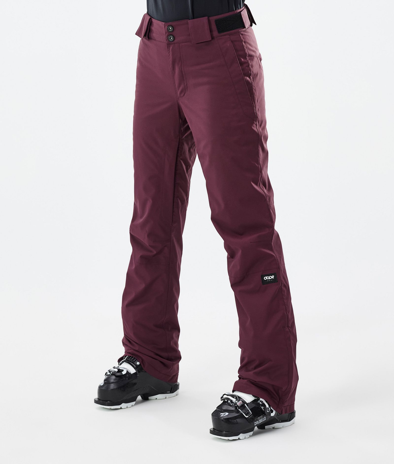 Con W Pantalon de Ski Femme Burgundy, Image 1 sur 6