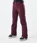 Con W Pantalones Snowboard Mujer Burgundy, Imagen 1 de 6