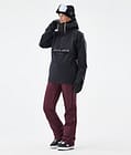 Con W Pantalones Snowboard Mujer Burgundy, Imagen 2 de 6