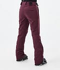 Con W Pantalon de Ski Femme Burgundy, Image 4 sur 6