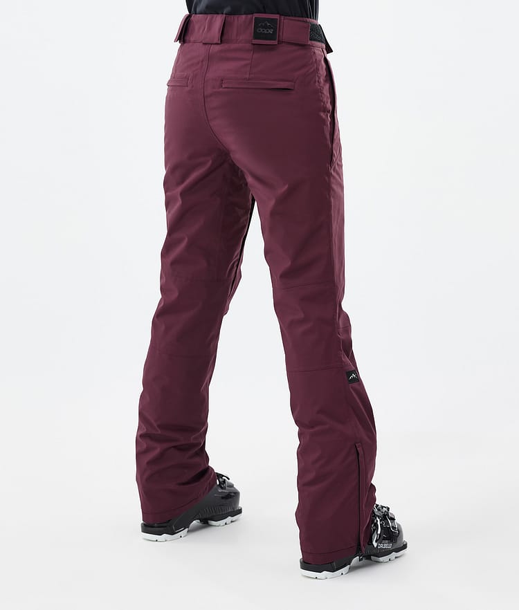 Con W Pantalon de Ski Femme Burgundy, Image 4 sur 6