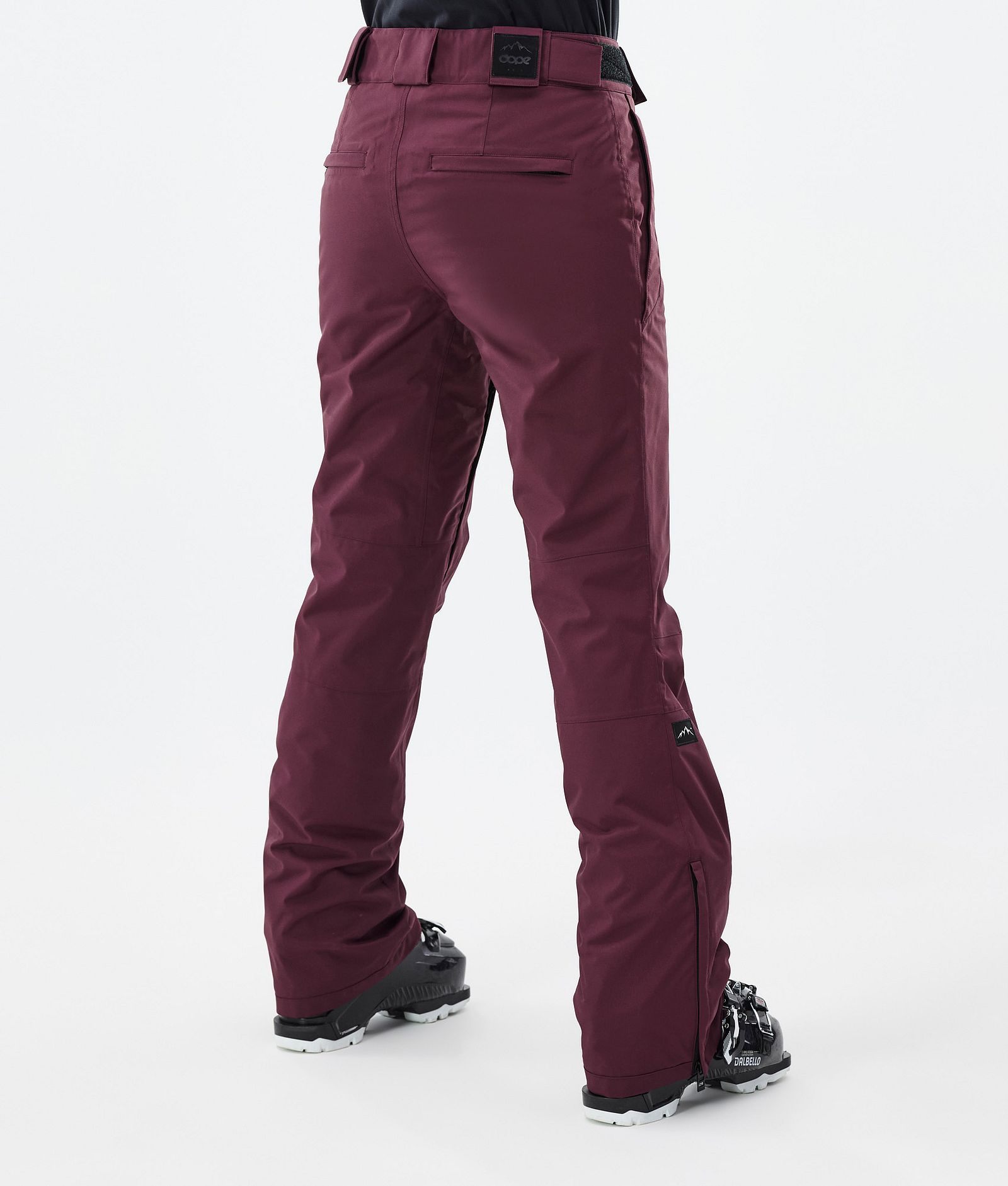 Con W Pantalon de Ski Femme Burgundy, Image 4 sur 6