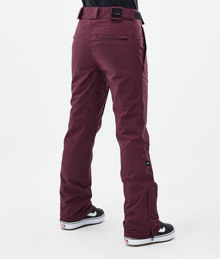 Con W Pantalones Snowboard Mujer Burgundy Renewed, Image 4 of 6