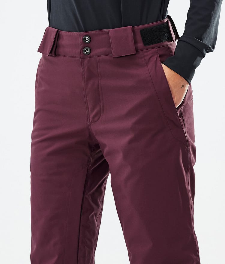 Con W Pantalones Snowboard Mujer Burgundy Renewed, Image 5 of 6