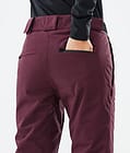 Con W Pantalon de Snowboard Femme Burgundy, Image 6 sur 6