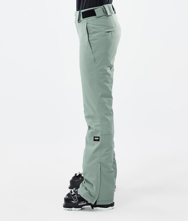 Con W Pantaloni Sci Donna Faded Green