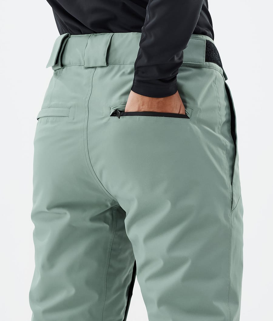 Con W Snowboard Pants Women Faded Green