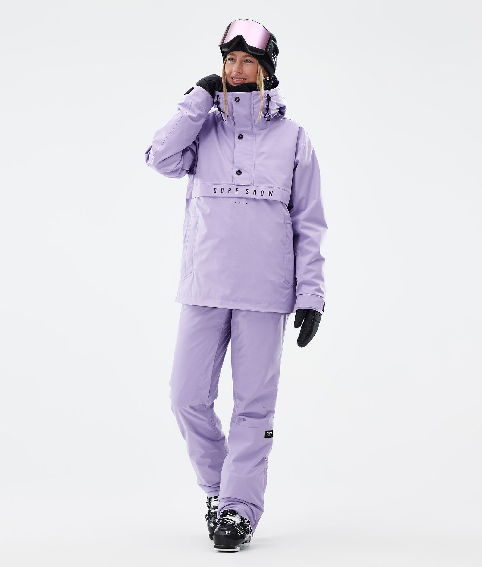Con W Spodnie Narciarskie Kobiety Faded Violet, Zdjęcie 2 z 6