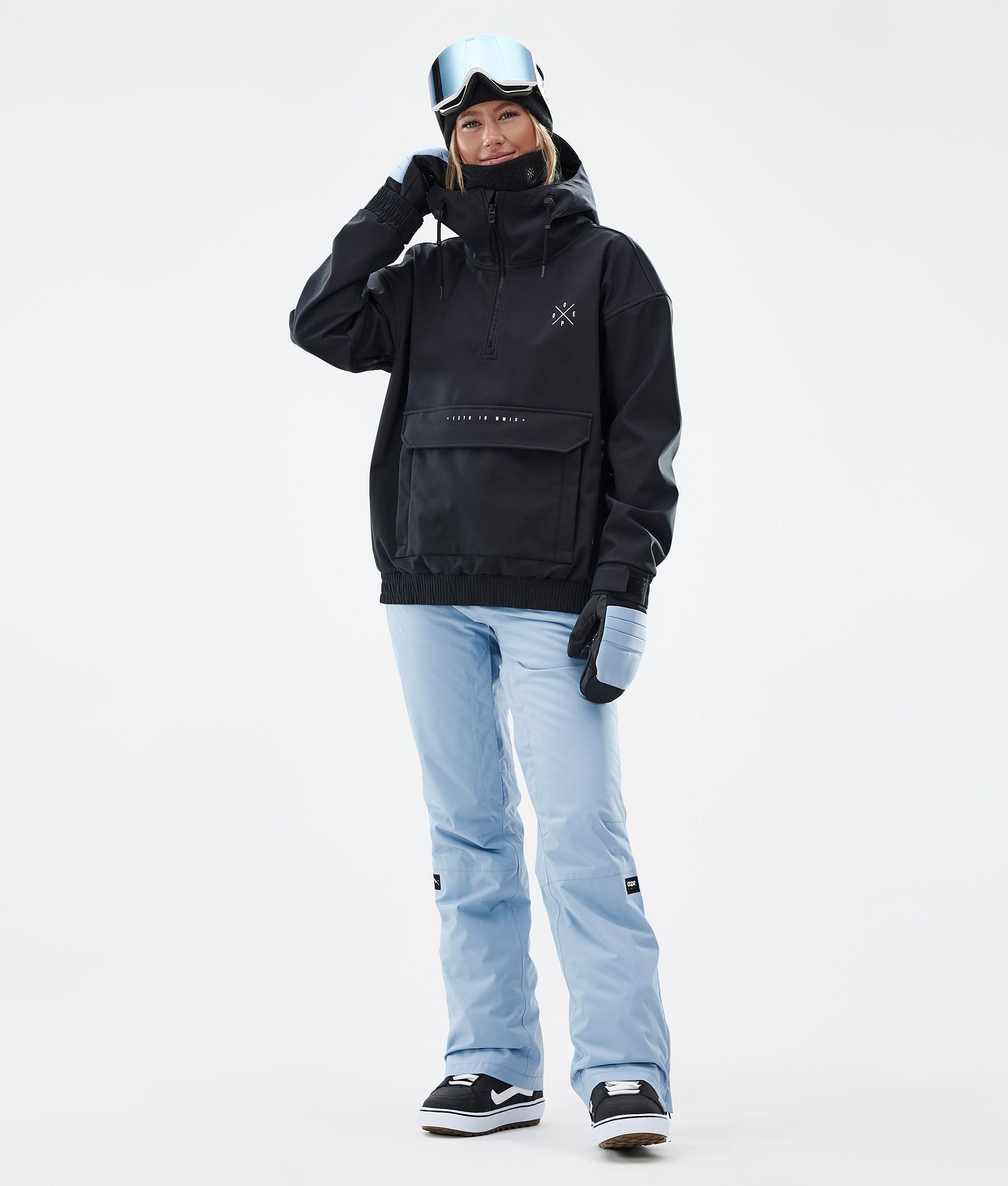 Con W Snowboardbyxa Dam Light Blue, Bild 2 av 6