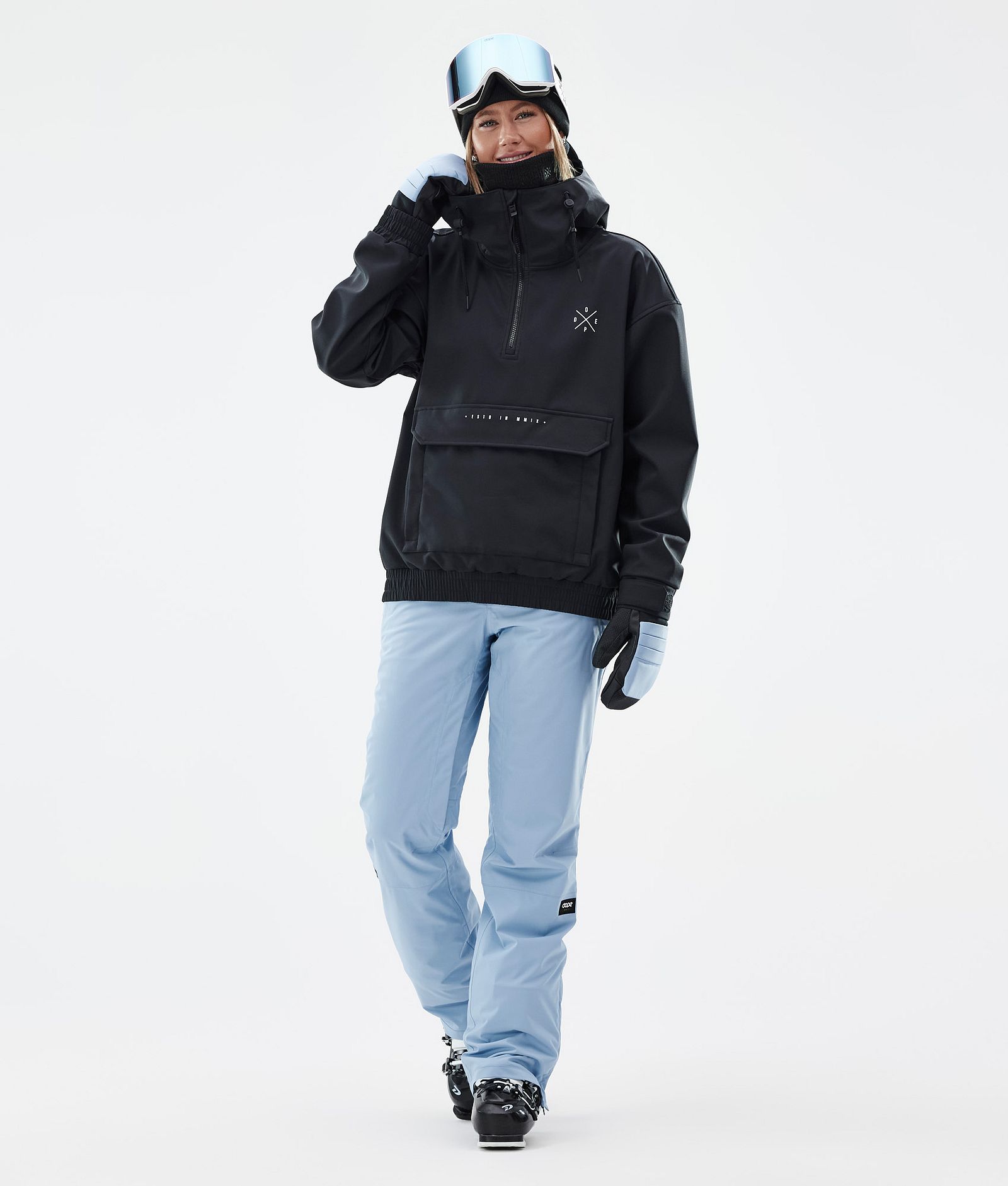 Dope Con W Ski Pants Women Light Blue | Dopesnow.com