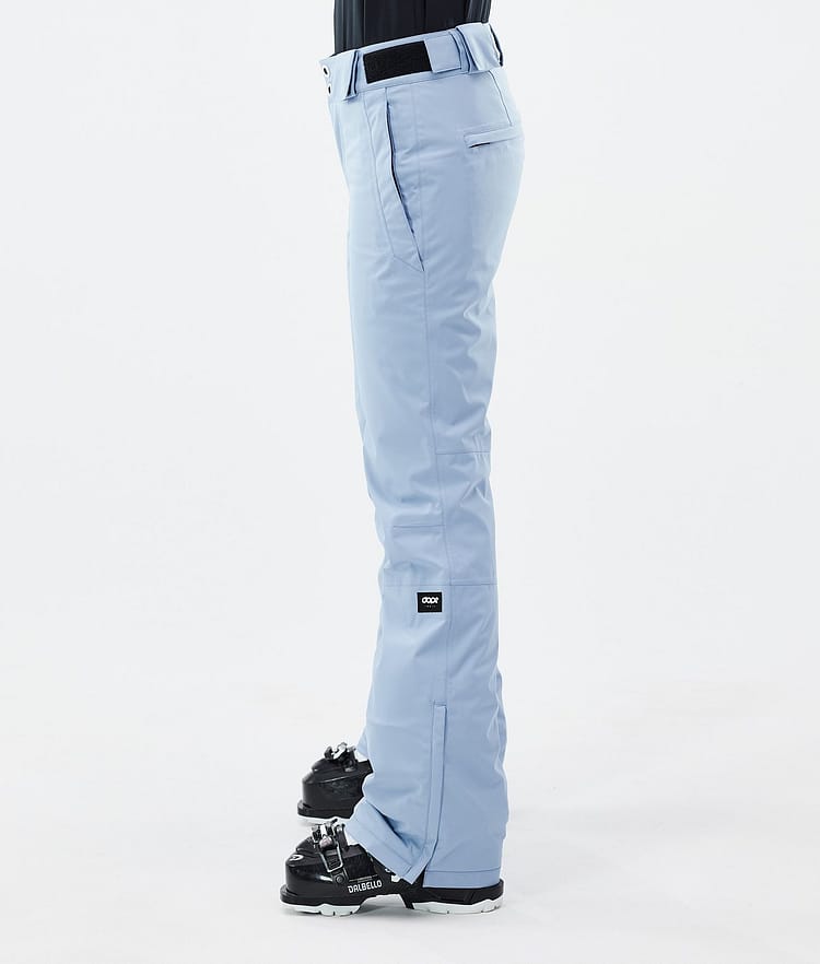 Con W Pantalon de Ski Femme Light Blue, Image 3 of 6