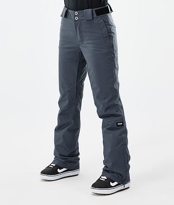 Con W Snowboard Pants Metal Blue